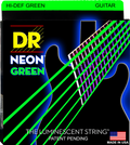 DR Strings 'Neon' GREEN Electric Strings - 10-46