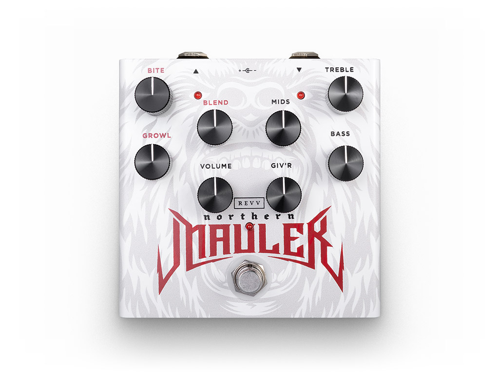 Revv Amplification Glenn Fricker Signature Northern Mauler Distortion Pedal