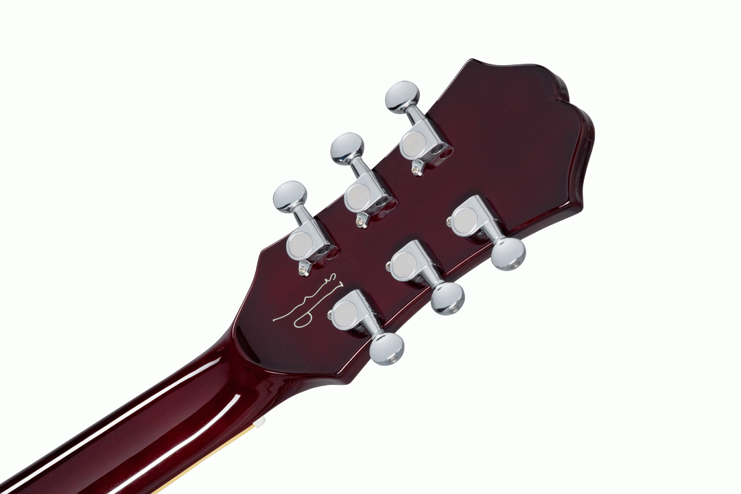 Epiphone Noel Gallagher Riviera w/Case - Dark Wine Red