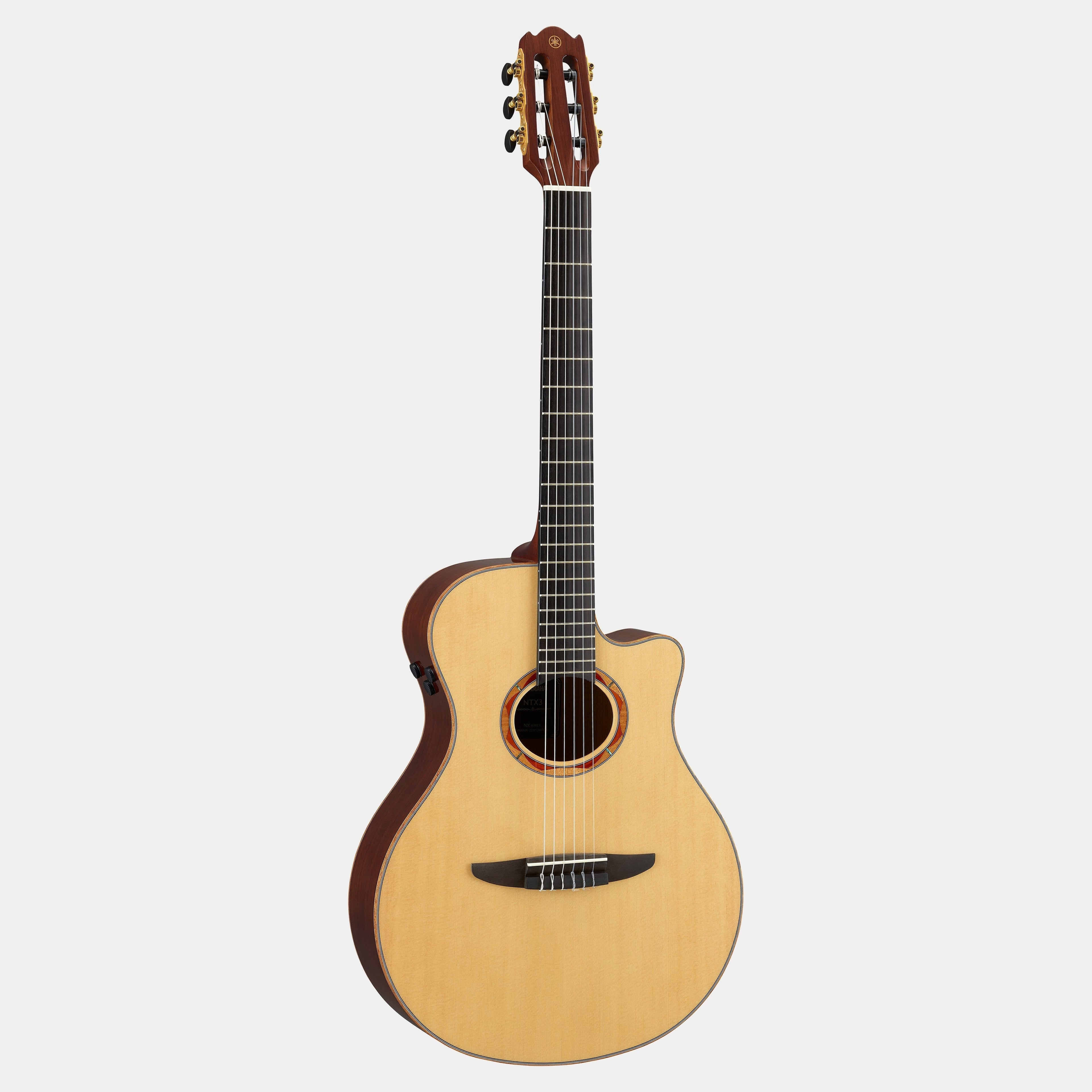 Yamaha NTX3 Nylon Acoustic Electric Guitar w/Deluxe Gigbag - Natural