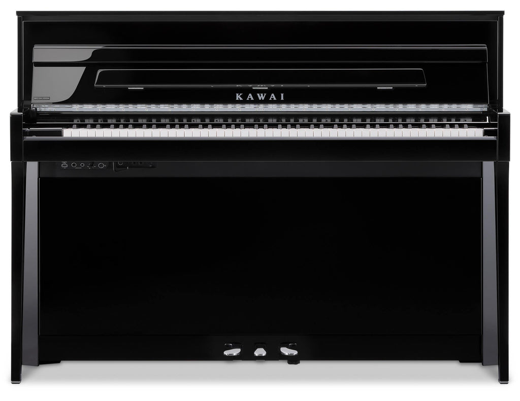 Kawai Novus NV6 Hybrid Digital Piano w/Matching Bench - Polished Ebony