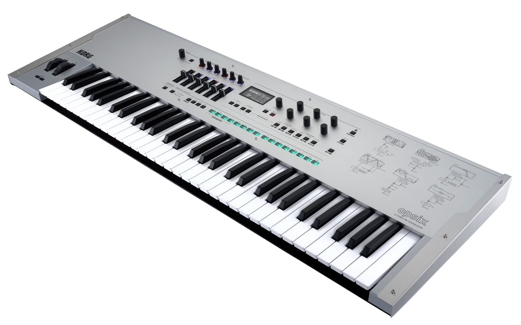 Korg OpSix SE 61-Key FM Synth w/Case - Platinum