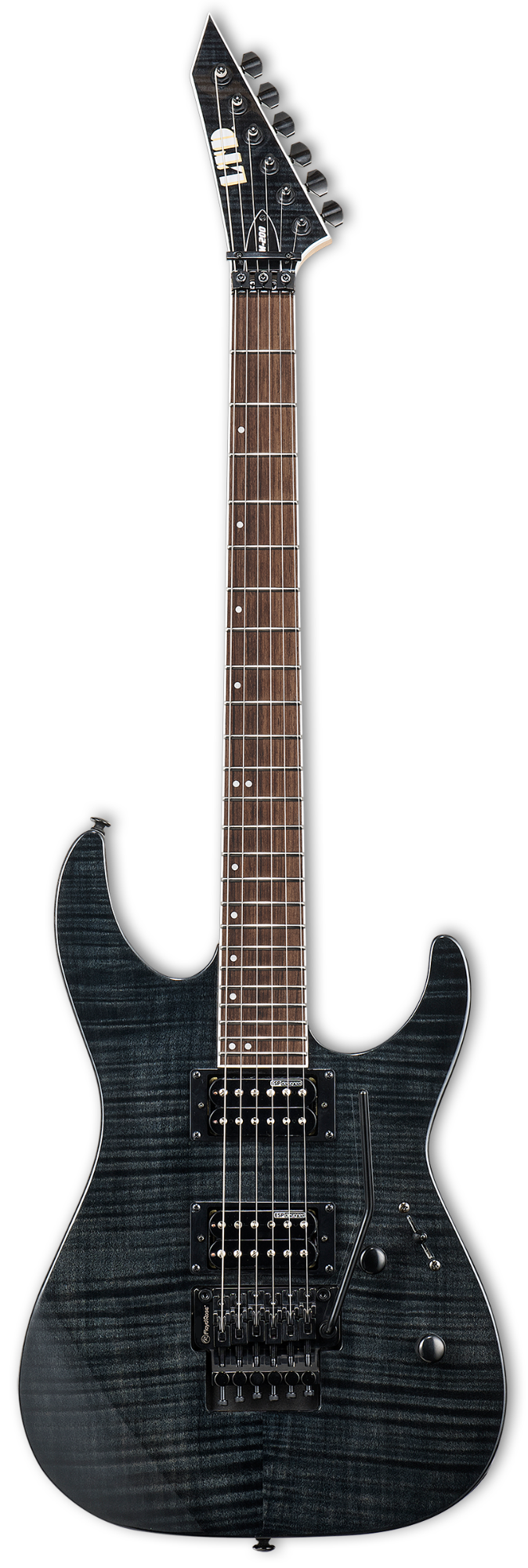 ESP LTD M-200 FM Electric Guitar - See-Thru Black