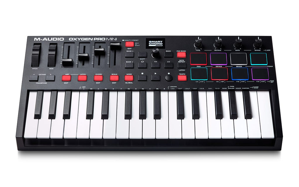 M-Audio Oxygen Pro Mini: 32 Note USB Controller