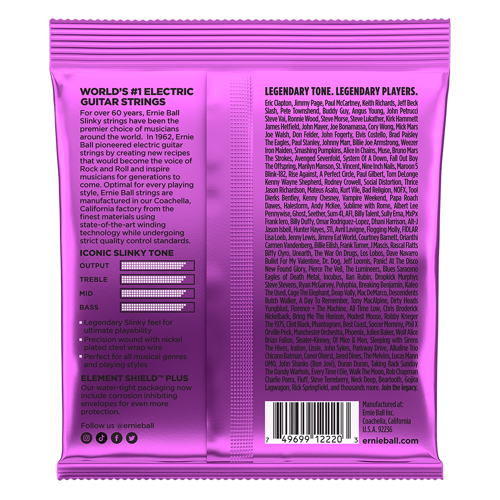 Ernie Ball Power Slinky Electric Guitar String Set 11-48 (2220)