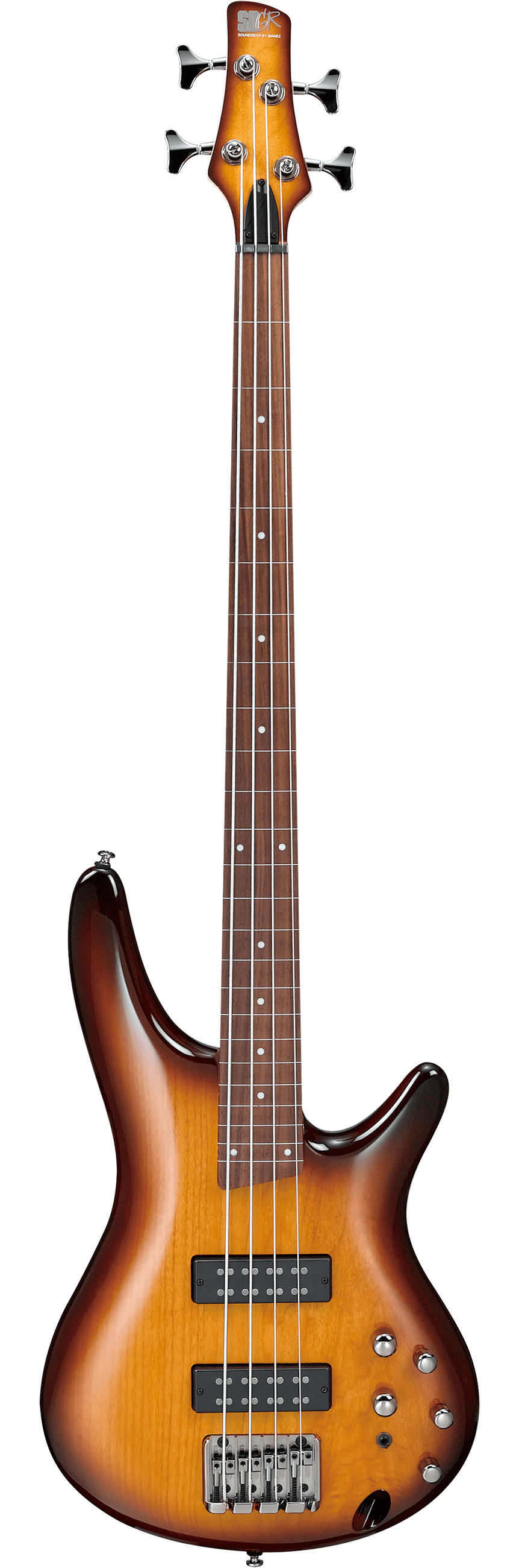 Ibanez SR370EF Fretless Electric Bass - Brown Burst