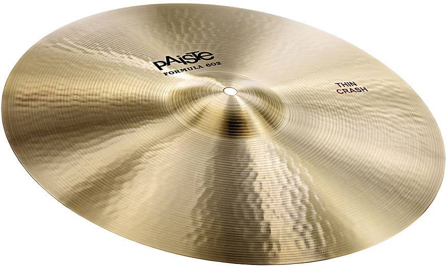 Paiste 18" Formula 602 Classic Thin Crash