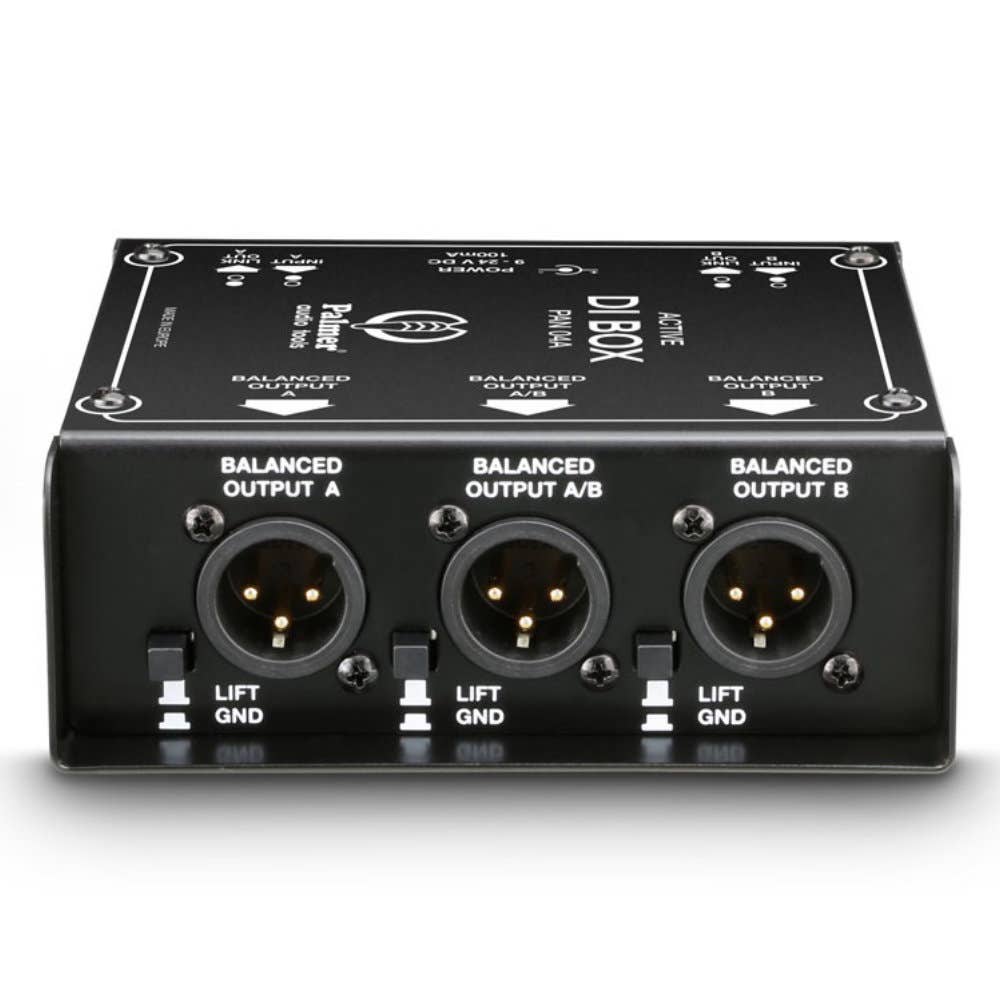 Palmer PAN 04 A - Active 2-Channel DI Box