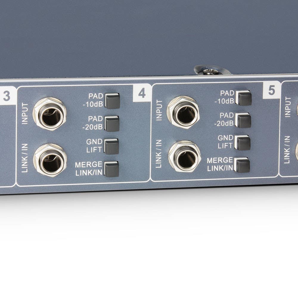 Palmer PAN 16 - 19" DI Box 8 Channels - Passive