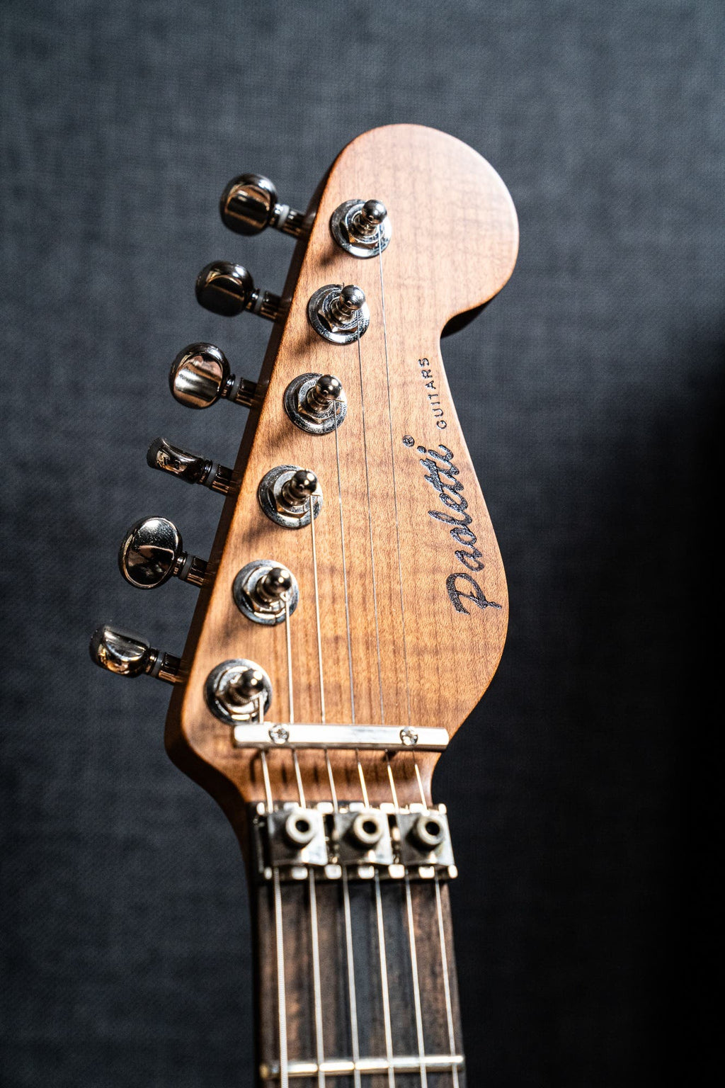 Paoletti Custom Alfa HSS FR - Heavy Deep Blue / Sunburst