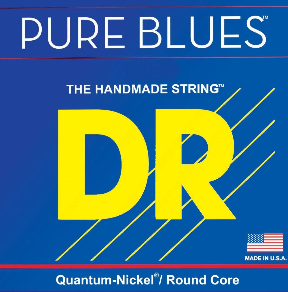 DR Strings 'Pure Blues' Quantum Nickel Bass 4-String Set - 45-105