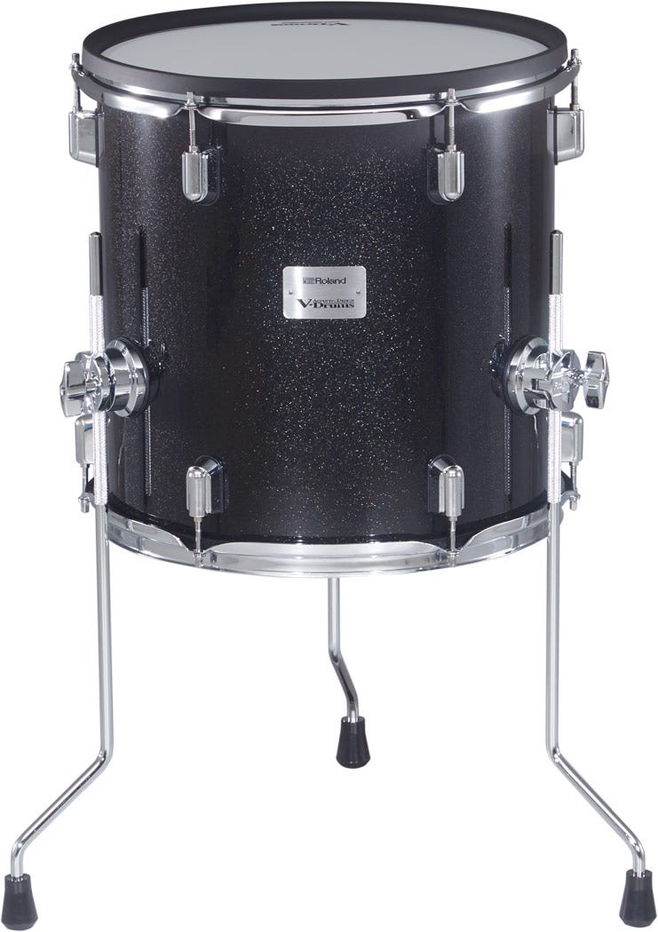 Roland PDA140FMS 14" Floor Tom Drum - Metallic Sparkle