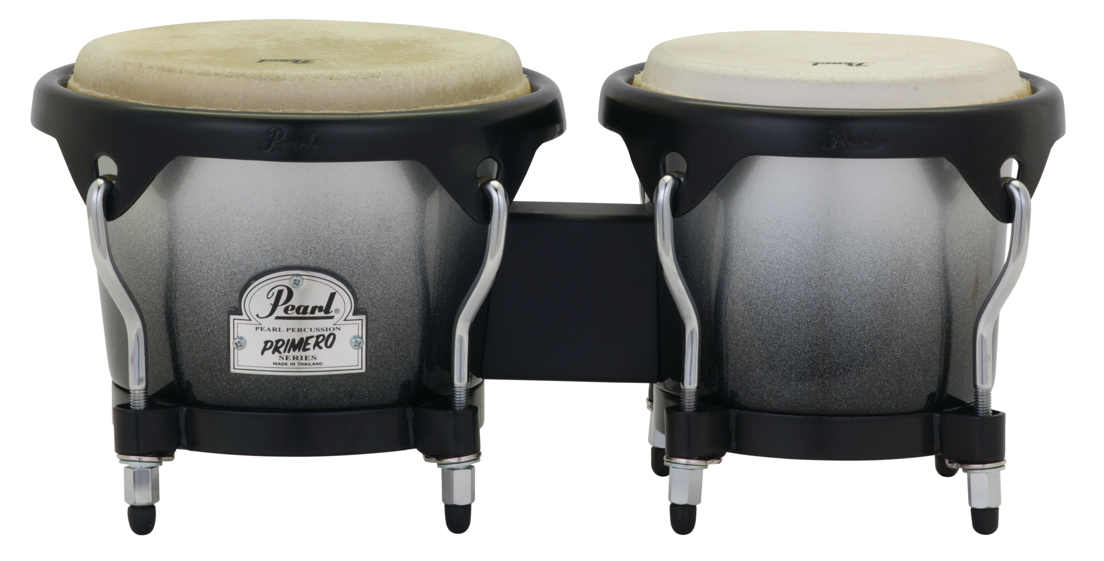 Pearl Percussion Primero Fibre Bongos - Carbon Vapour