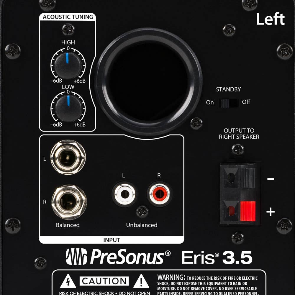 PreSonus Eris 3.5 2ND GEN 3.5 inch Active Media Reference Monitors (PAIR)