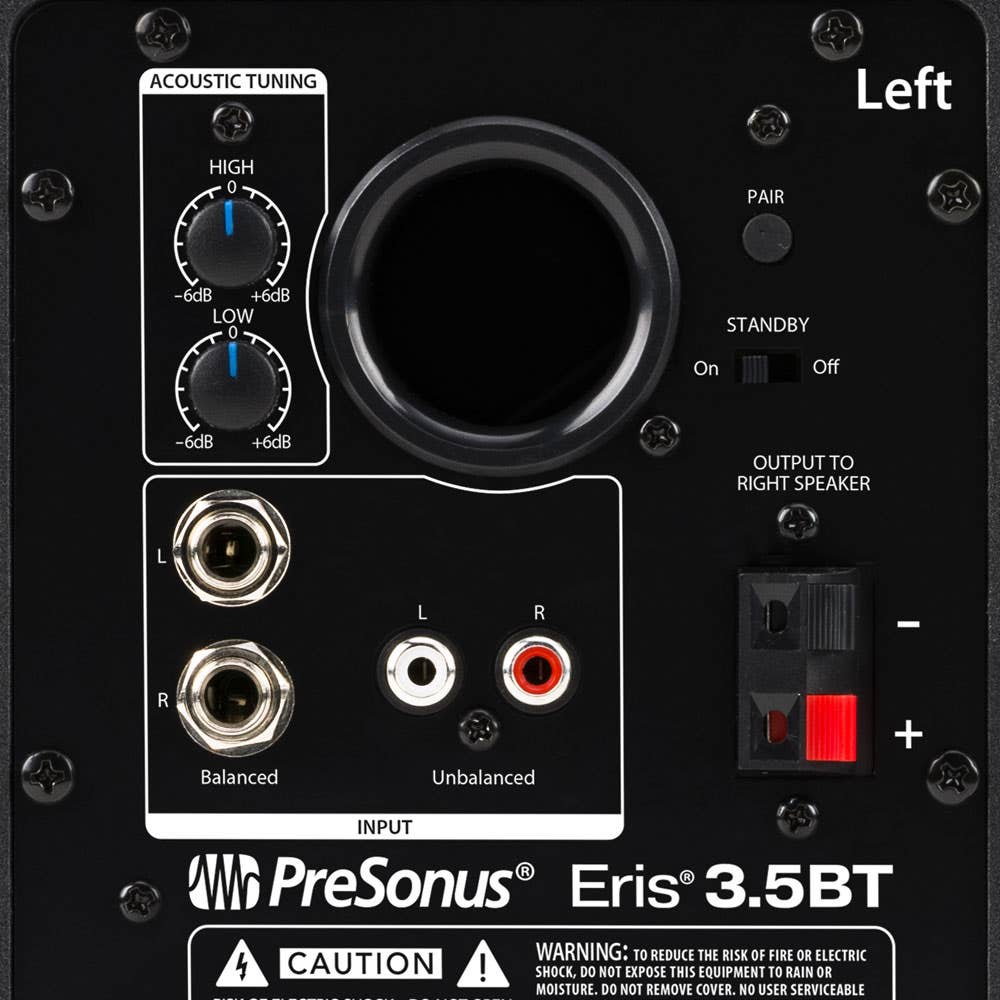 PreSonus Eris 3.5BT 2ND GEN 3.5 inch Bluetooth Active Media Monitors (PAIR)