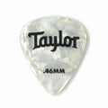 Taylor Celluloid 351 White Pearl 0.46 Guitar Picks - 12pk