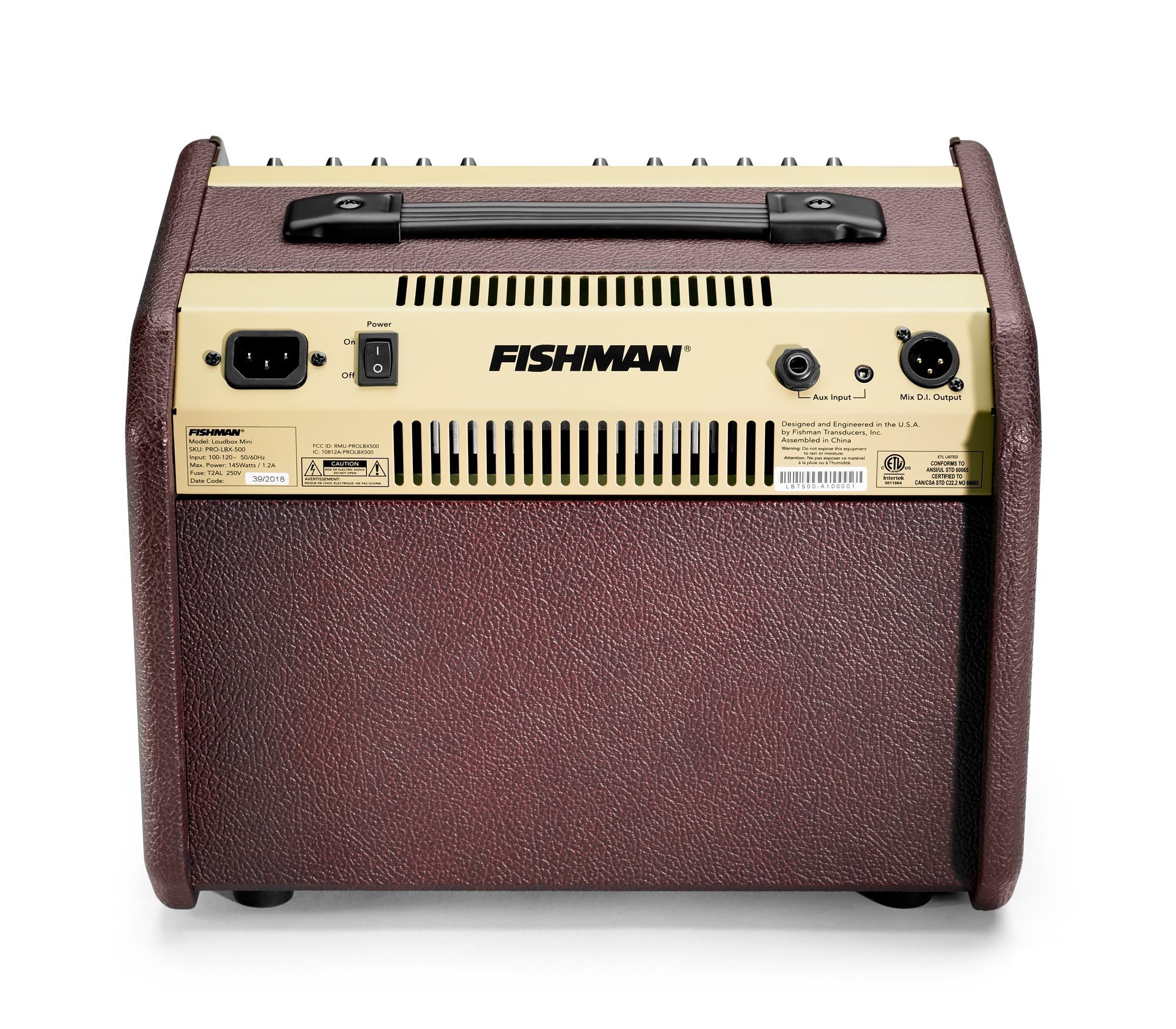 Fishman Loudbox Mini w/ Bluetooth Acoustic Amplifier