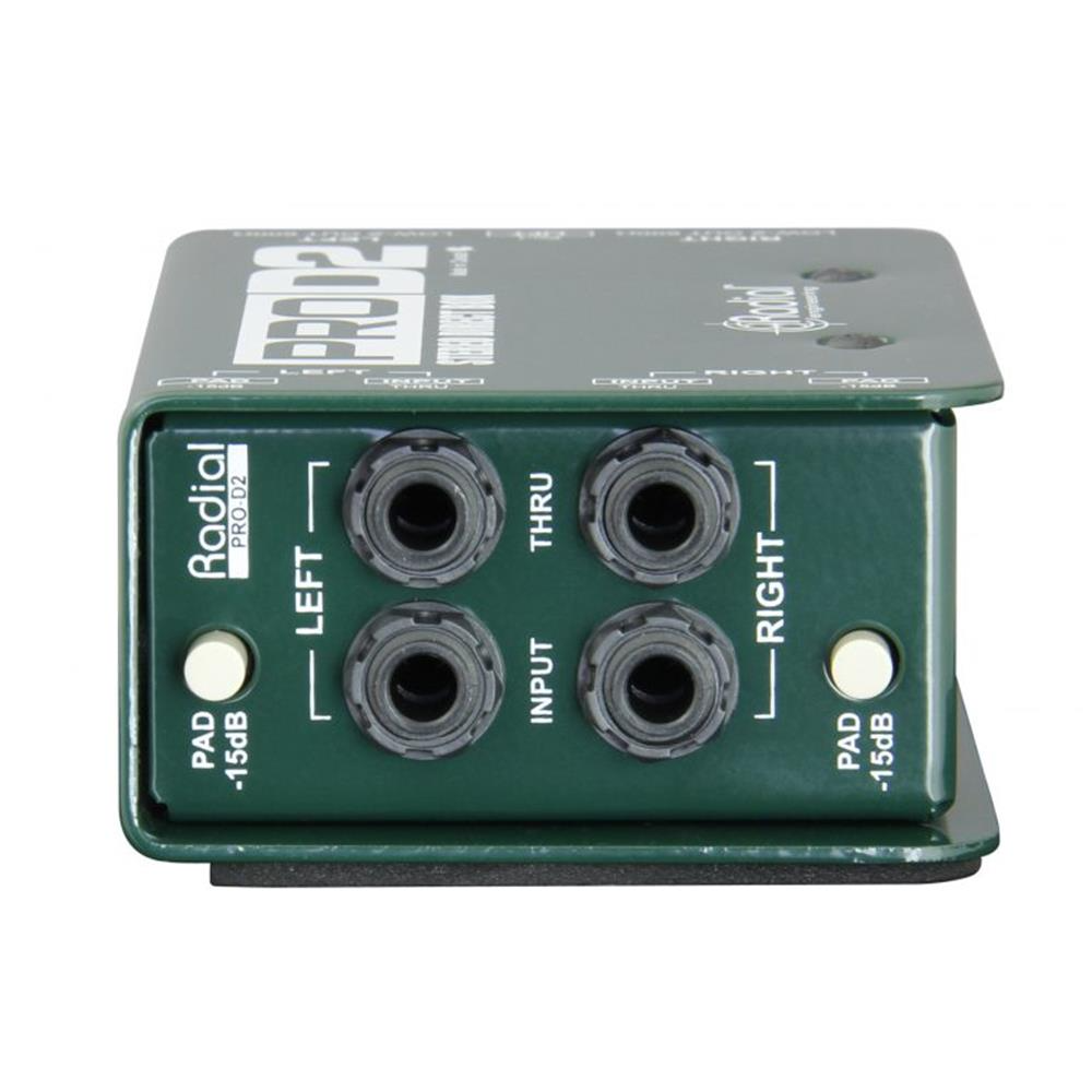 Radial PRO D2 Stereo Passive 2ch DI Box