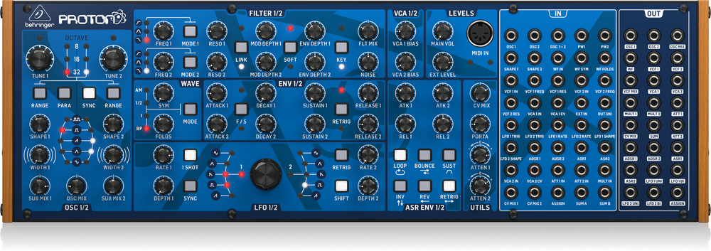 Behringer PROTON Analogue Paraphonic Synthesizer