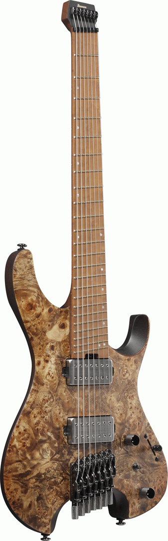 Ibanez Q-Series QX527PB Premium 7-String Guitar w/Bag - Antique Brown Stained