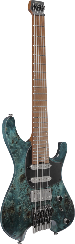Ibanez Q547PB Q-Series 7 String Electric Guitar - Cosmic Blue Low Gloss