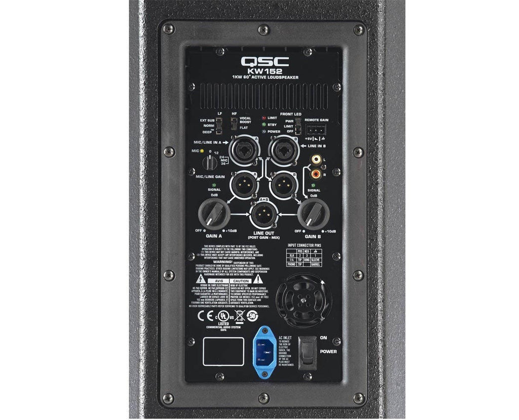 QSC KW152 Powered 15" Speaker