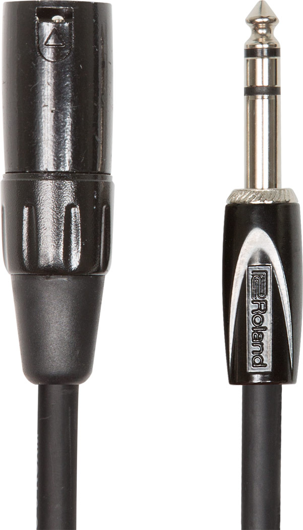 Roland RCC-5-TRXM Interconnect - TRS to XLRM 5ft