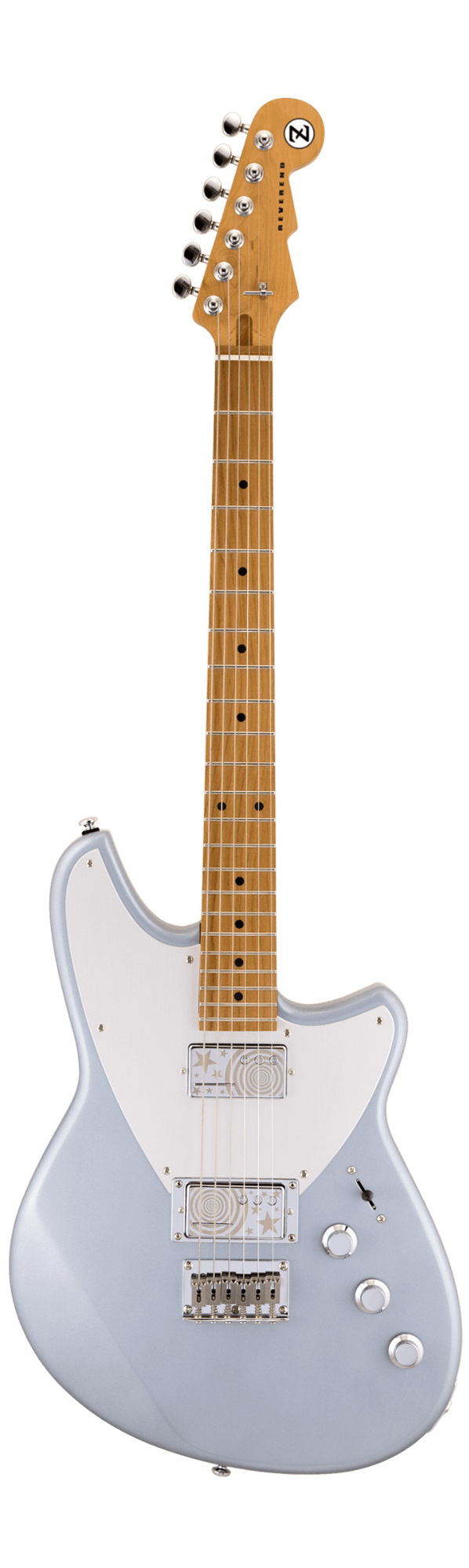 Reverend Billy Corgan Z-One Signature Guitar - Metallic Silver Freeze