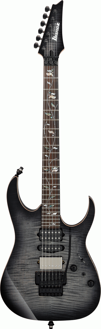 Ibanez RG8870 J-Custom Electric Guitar w/ Case - Black Rutile