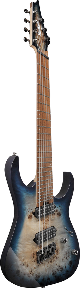Ibanez RGMS7PB Electric Guitar - Cosmic Blue Star Burst