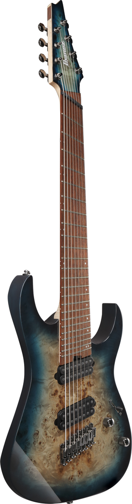 Ibanez RGMS8PB 8 String Electric Guitar - Cosmic Blue Starburst