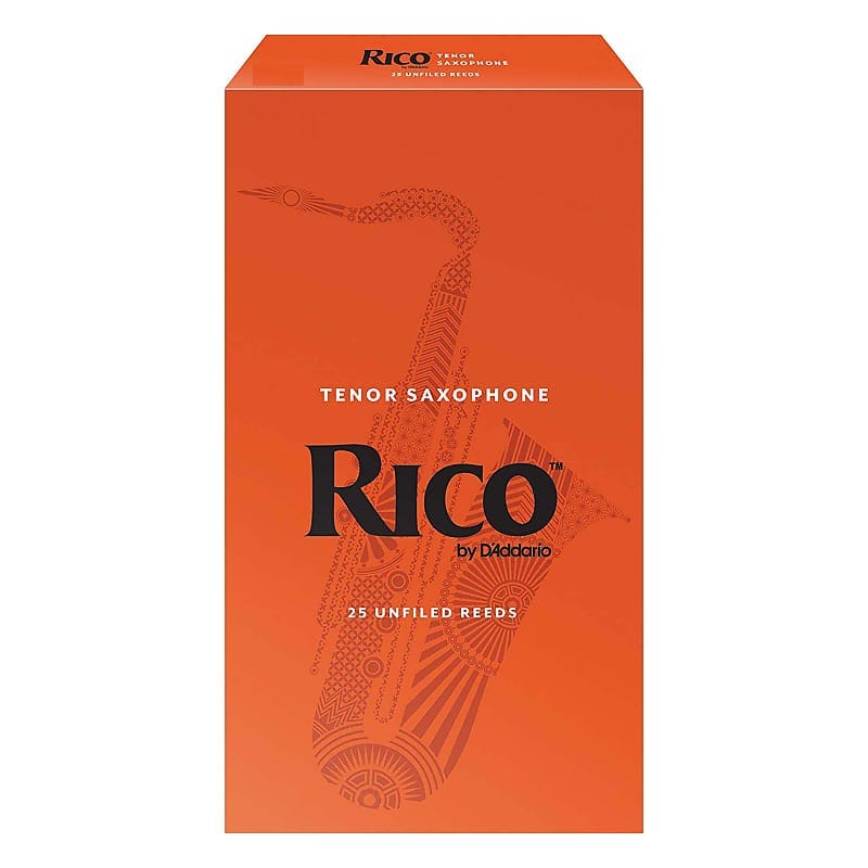 Rico Tenor Sax Reeds - Box of 25 - Strength 2.5