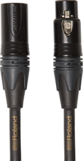 Roland RMC-G10 Microphone Cable 10ft GOLD SERIES