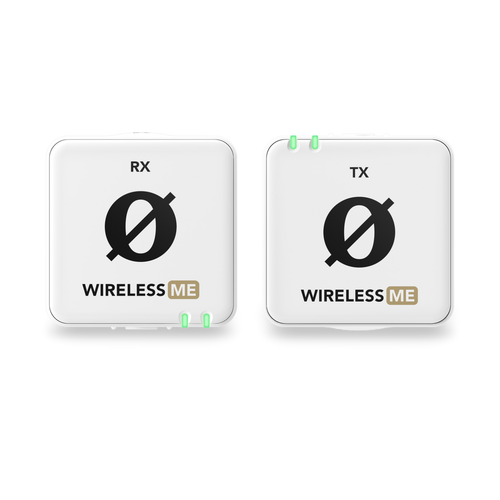 Rode WIMEDUALW Compact Wireless Microphone System w/Two Transmitters - White
