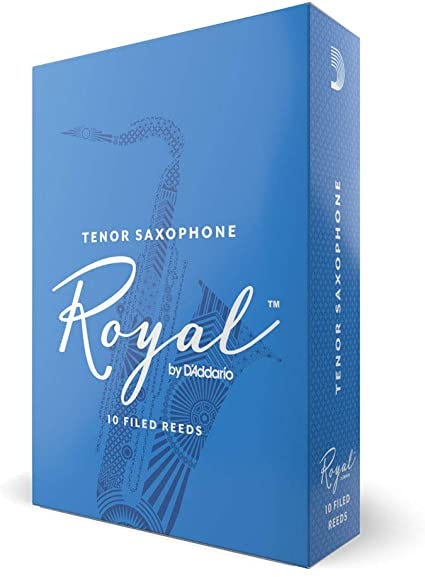 Rico ROYAL Tenor Sax Reeds - Box of 10 - Strength 1.5
