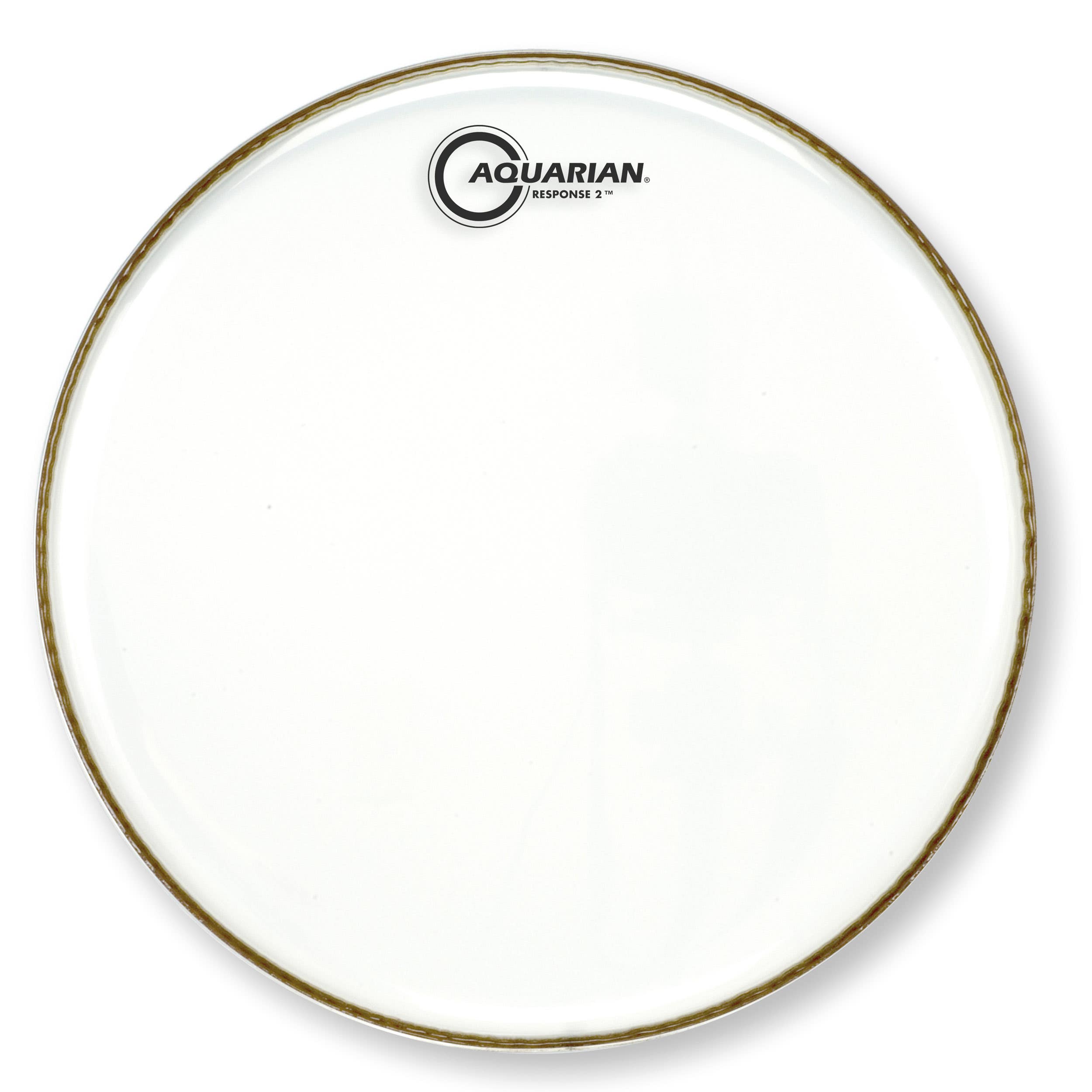 Aquarian 10 Inch Drum Head Clear 2 Ply Rsp2-10 Response 2