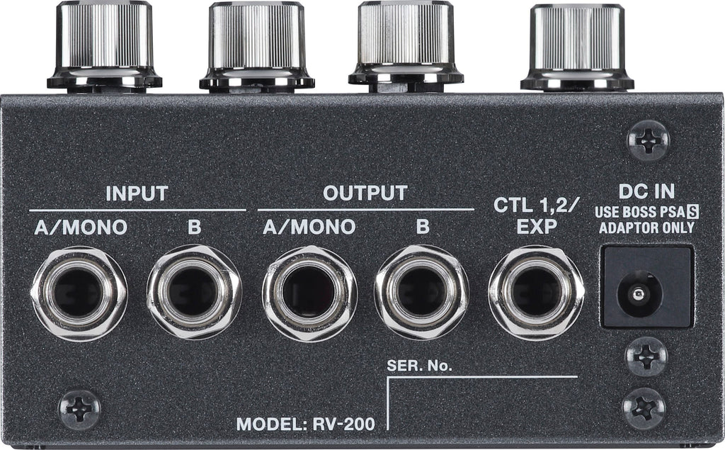 Boss RV200 Digital Reverb Pedal