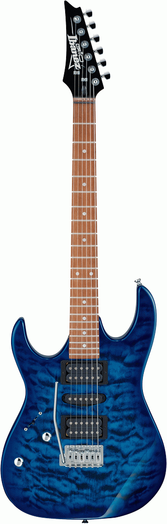 Ibanez GRX70QAL TBB Electric Guitar - Left Handed