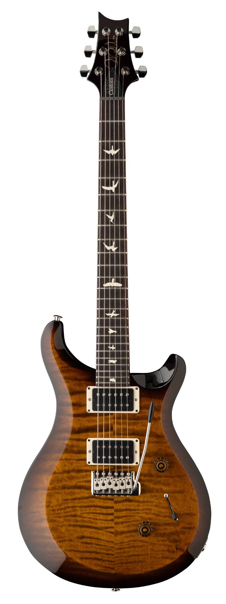 Paul Reed Smith (PRS) S2 Custom 24 w/Bag - Black Amber