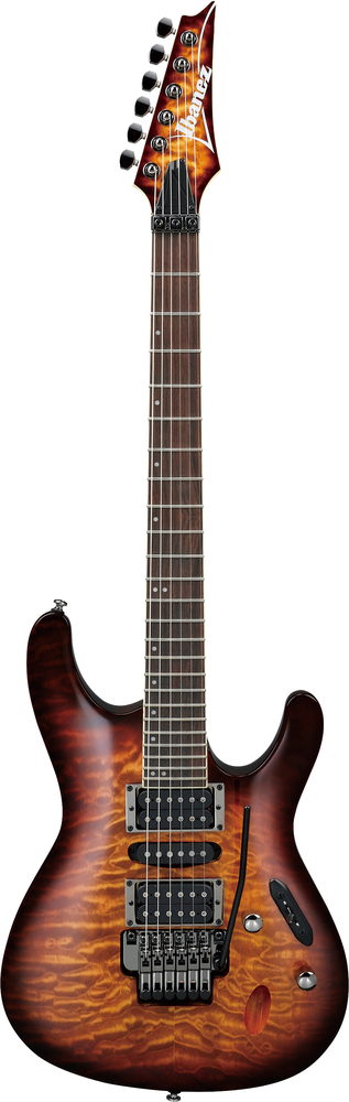 Ibanez S670QM Electric Guitar - Dragon Eye Burst