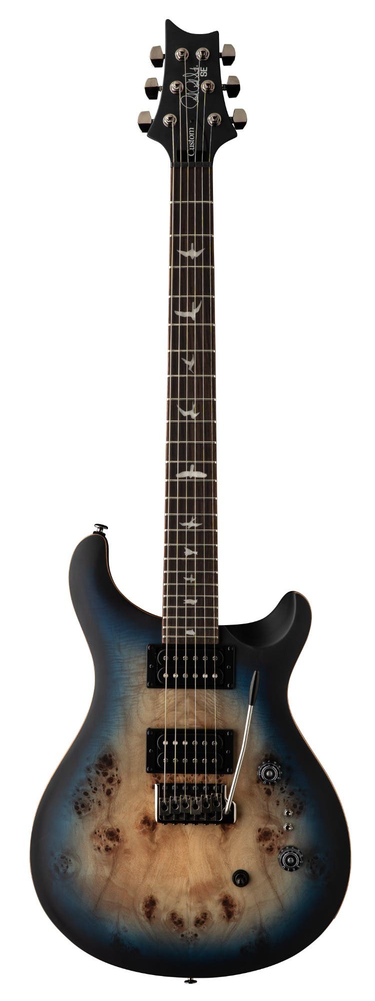 Paul Reed Smith (PRS) SE CU2408 Poplar Burl - Lake Blue Midnight Burst