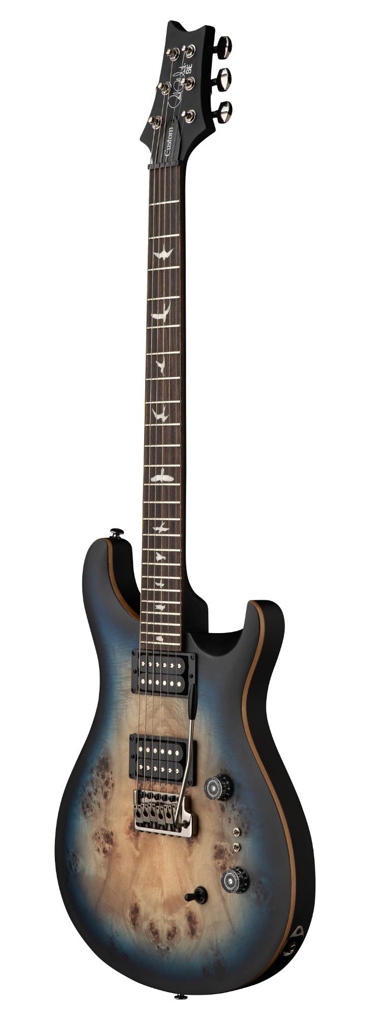Paul Reed Smith (PRS) SE CU2408 Poplar Burl - Lake Blue Midnight Burst
