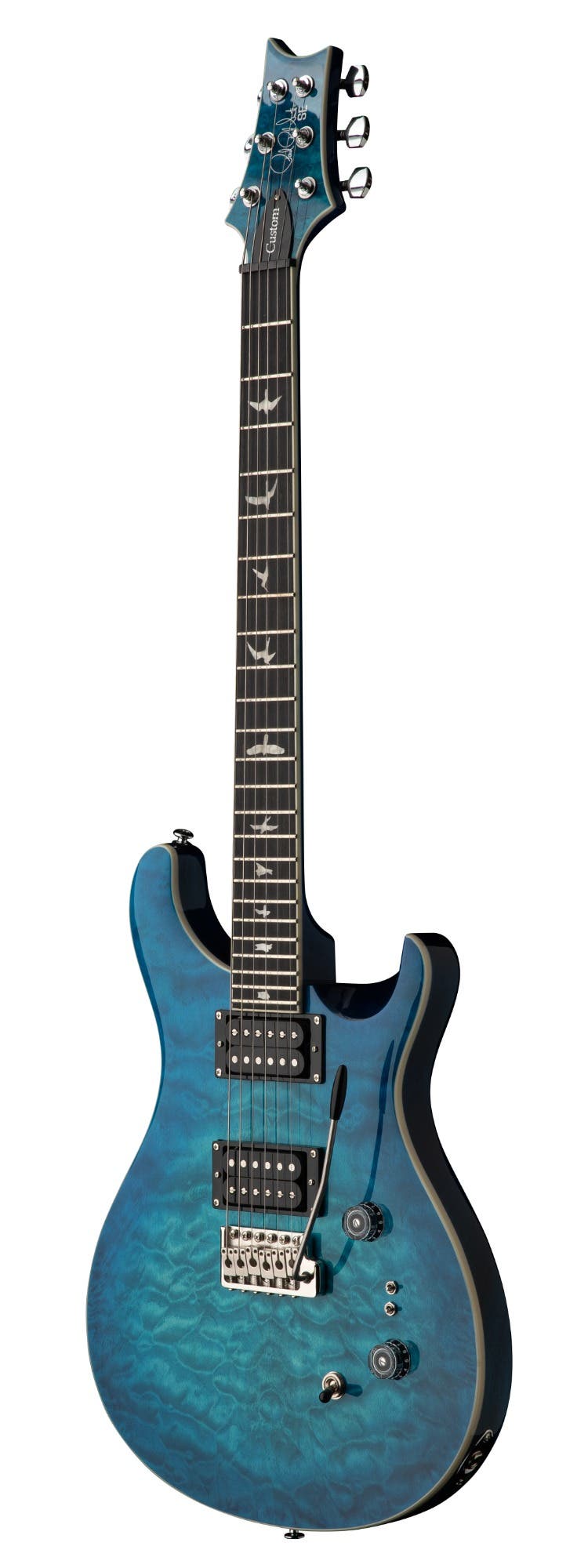 Paul Reed Smith (PRS) SE Custom 24 08 Quilt - Lake Blue