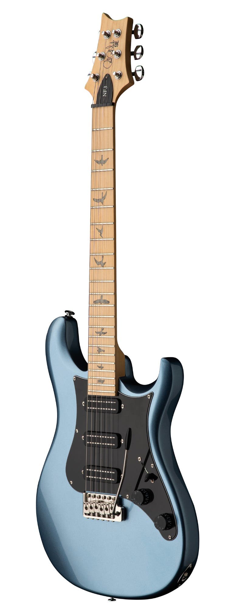 Paul Reed Smith (PRS) SE NF3 Electric Guitar - Maple Fingerboard - Ice Blue Metallic