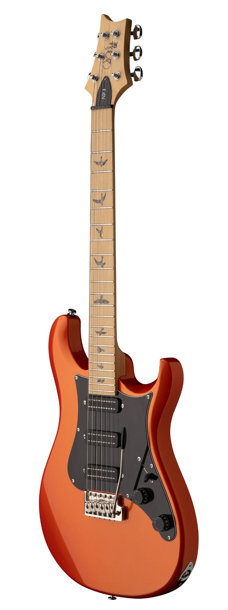 Paul Reed Smith (PRS) SE NF3 Electric Guitar - Maple Fingerboard - Metallic Orange