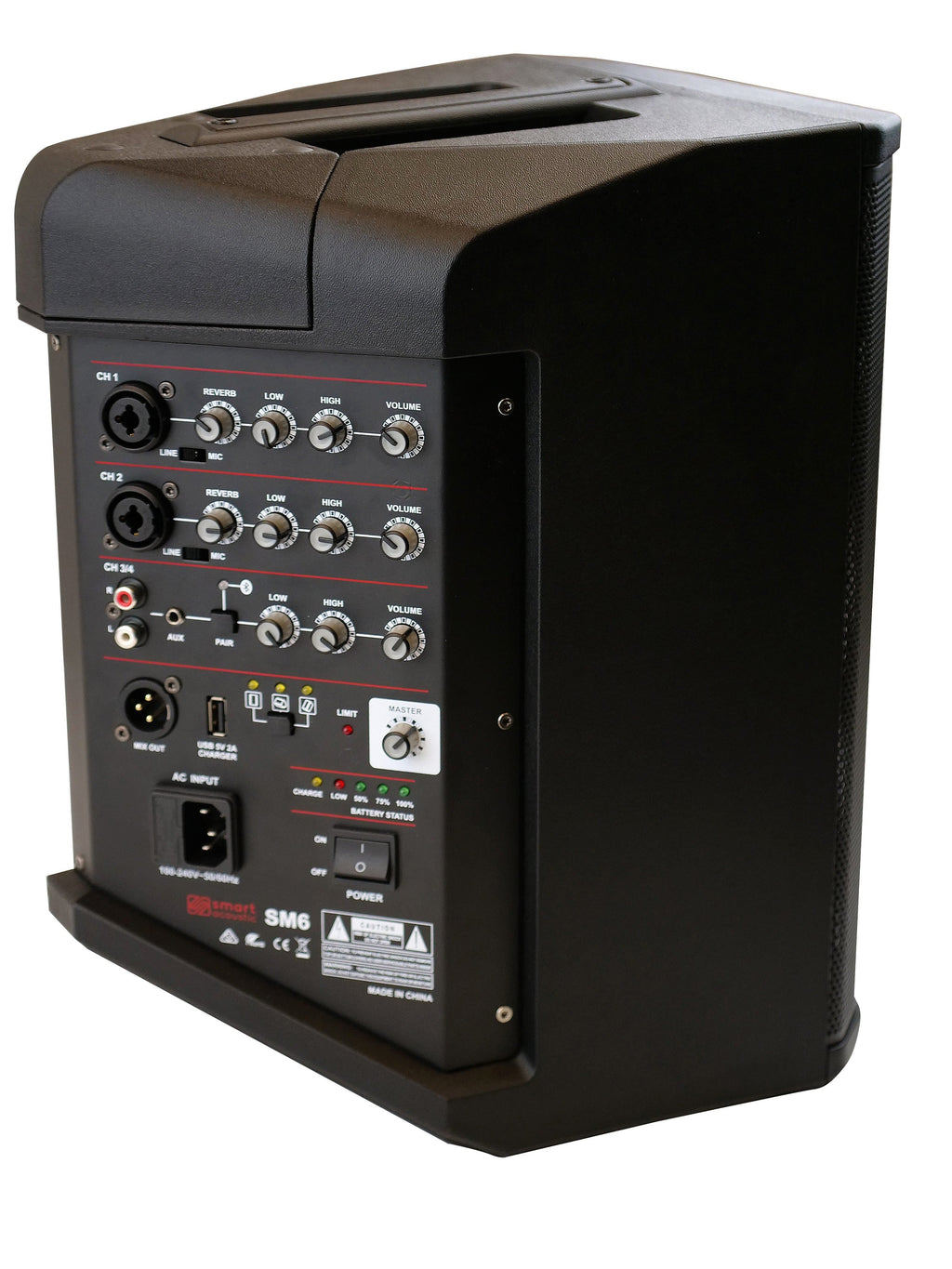 Smart Acoustic SM6 Portable PA Speaker System