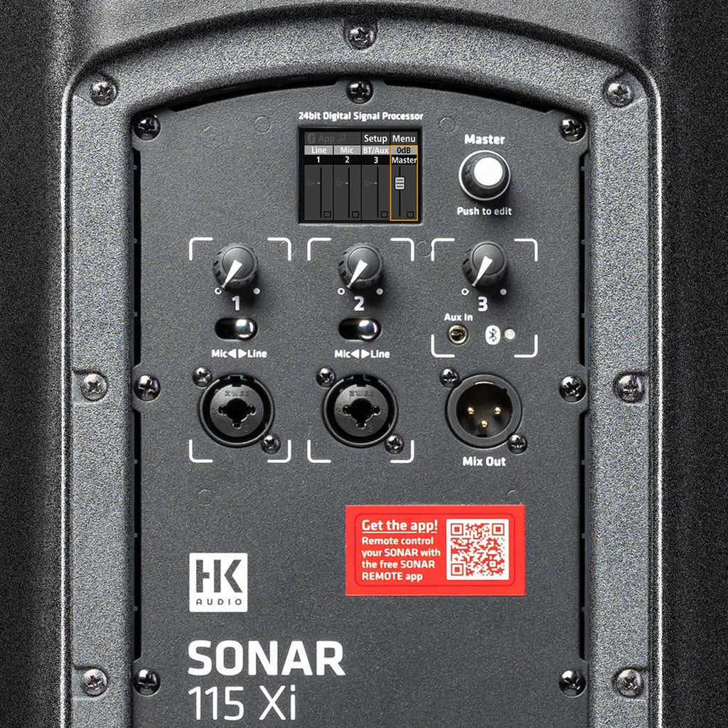 HK Audio Sonar 115 Xi 15" Powered Speaker w/Bluetooth