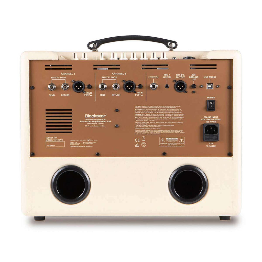 Blackstar Sonnet 120w Acoustic Instrument Amplifier - Blonde