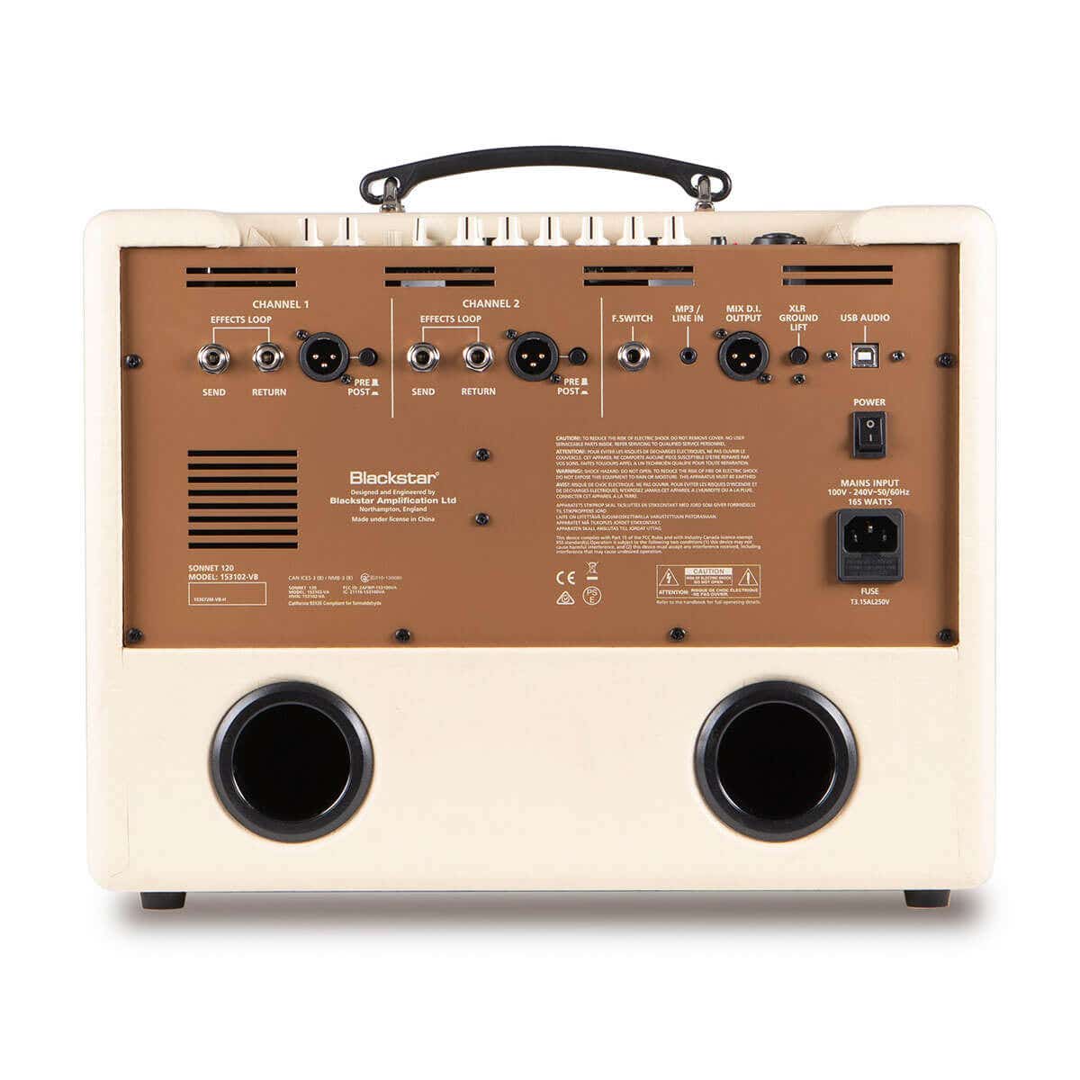 Blackstar Sonnet 120w Acoustic Instrument Amplifier - Blonde