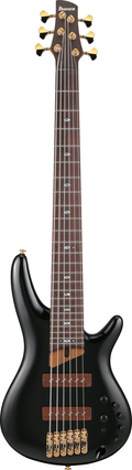 Ibanez SR3506 6 String Electric Bass w/ Case - Black